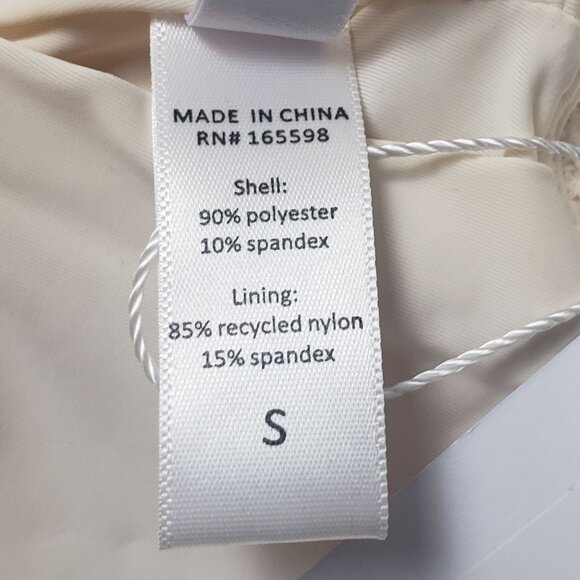 Andie Swim The Hydra One Piece Women’s Size Small Vanilla Crochet Lace Swimsuit - Picture 7 of 16